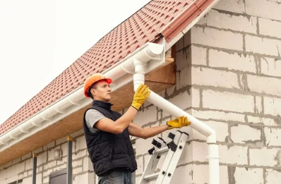 Pose et remplacement de gouttières à Saint-Julien-les-Villas